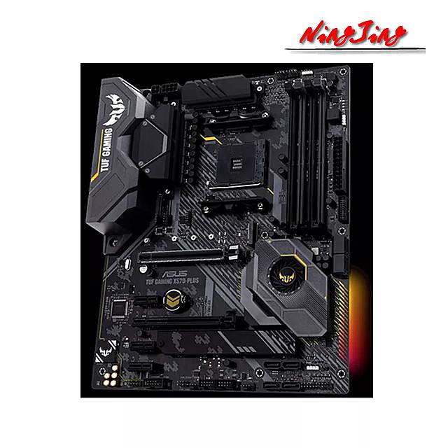 Asus tuf  X570ץ饹atx amd X570 DDR4 5100 (o.c) m.2 sata usb 3.2 128ǹ R9 5950X cpu å AM4 ޥܡ