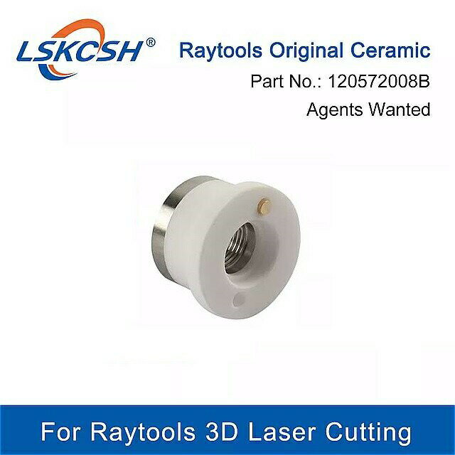 Lskcsh raytools - セラミック ノズル ホルダー 120572008b ファイバー 切断機 セラミック リング3d