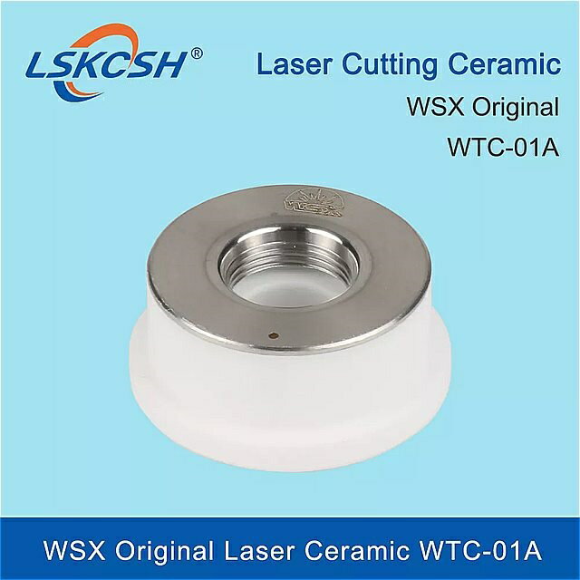 Lskcsh wsx オリジナル セラミック ノズル ホルダー セラミック リング 部品 WTC-01A D28/24.5ミリメートルwsx 繊維 切断 ヘッド 1