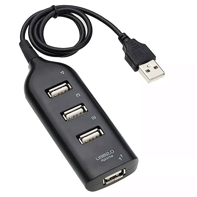 usb 2.0 高速 usb ハブ 4ポート スプリ