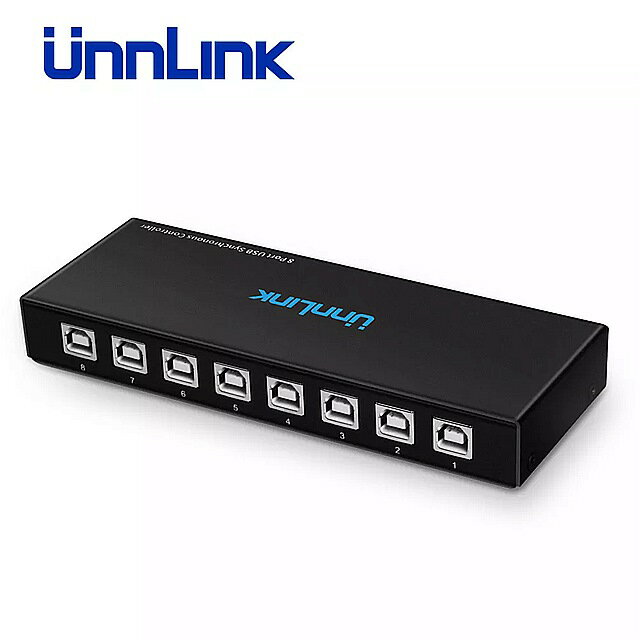 Unnlink USB 8 ポート 同期 コントローラ USB キロ 1 セットの キーボード マウス 制御 8 個/ コンピュータ /ラップトップ /ワークステーション 0