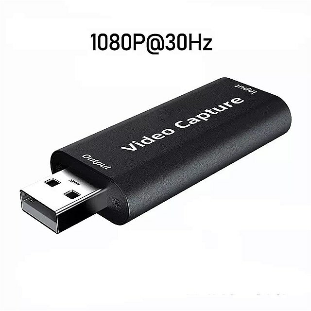 Unnlink USB2.0ゲームuvc キャプチャ カード ビデオ キャプチャ1080 30hz記録 ライブ ストリーミング カメラ ウェブ カメラ pc テレビ xbox スイッチ