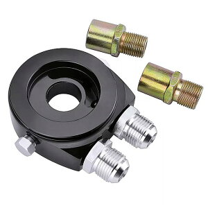 SPEEDWOW 自動 車 部品 M20x1.5 オイル フィルター Sender サンドイッチプレート オイル クーラーアダプタ キット 給電線 T3 T4 3/4 NPT 修正されたユニバーサル