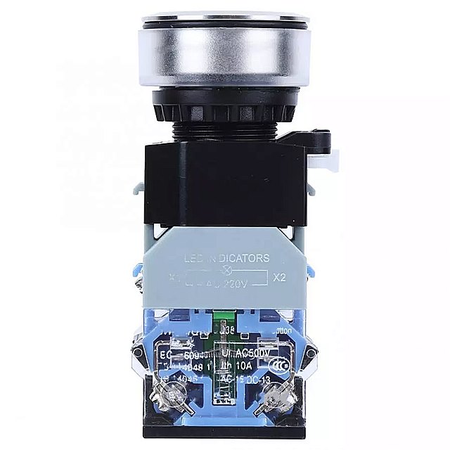 30 ミリメートル インストール 直径ブルーライトプッシュ ボタン スイッチ 産業用用品 GQ38 AC220V ロータリー スイッチ