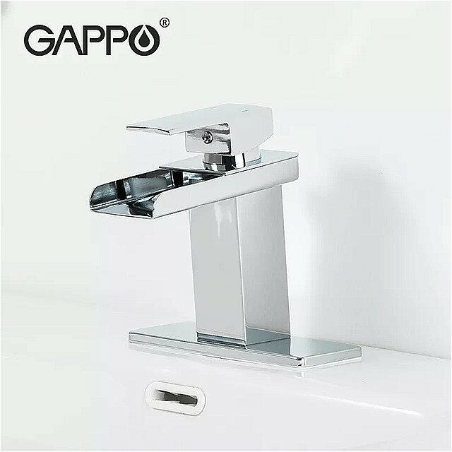 Gappo流域水栓滝 浴室 の 蛇口 シングル流域 ミキサー タップ 風呂 アンティーク 蛇口 真鍮 シンク 水 ステンレス 鋼
