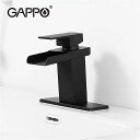 Gappo-滝と黒の 蛇口 ,カスケード, バス ルーム 用,広い 蛇口 , シンク 用 0