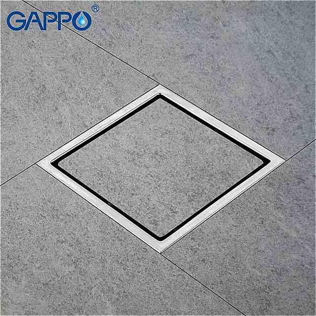 Gappo 排水 ステンレス 鋼床 排水 浴室 の床カバー シャワー ルーム 排水 床 排水 シャワー ストレーナー 3