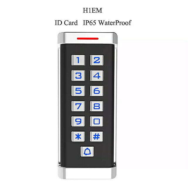 金属 防水 スタン ドア ロンアクセス コントローラ H1 ウィーガンド 26 入力出力 2000 カード ユーザー ID/IC カード ドア オープナーアクセス 制御