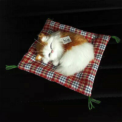 楽天輸入雑貨お取り寄せ Jsameledtengjie 睡眠子 猫 車 の インテリア アクセサリー 車 の ダッシュボード のためのベッドルームの 装飾 アクセサリー