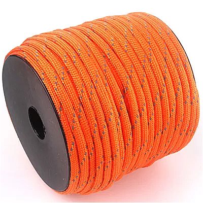 50メートル スプール 反射 paracord 10色7 ストランド パラシュート 用 屋外 campling テント 風 ロープ サバイバル 出現 コード