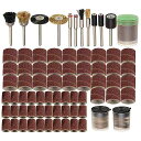 150個の 回転式 電動 工具 はdremel 1 8 シャンク サンディング アクセサリー ビットセット に適合
