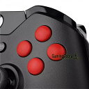 カスタム AB XY + ガイドボタンの交換 Xbox One コントローラー マット赤
