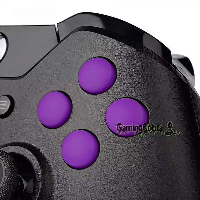 カスタム AB XY + ガイドボタンの交換 Xbox One コントローラー マット赤 1