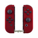 カスタムソフトタッチ赤 コントローラー とセットボタン DIY 交換ニンテンドー スイッチ 喜び-Con -CP302