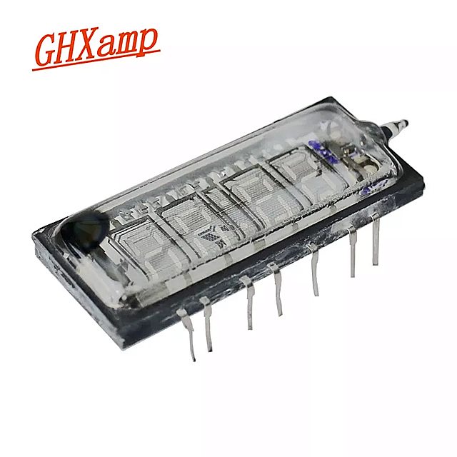GHXAMP IVL2-7/5 透明コロン蛍光管 VFD 画面時計ホーム蛍光管時計 DIY 1 個
