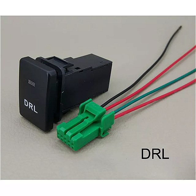 1PC 後 フォグライト led Drl 加熱 テールゲート Mk2 ボタンワイヤー 三菱 アウトランダー (2013-2018)