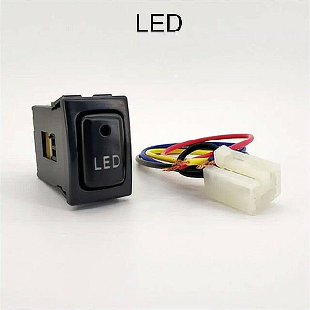 スズキ ジムニー2007-2015用 led スポットライト レーダー パーキング センサーカメラ レコーダー モニター ファン テールゲート トランク スイッチ ボタンワイヤー