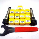 MTA2 MTA3 MTA4 MTB2 MTB3 MTB4 モールスコーン ホルダー cnc フライス 旋盤 ツール + ER20 1-13個春 コレット + ...