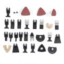 100 ピース/パック ユニバーサル 振動鋸高炭素鋼切削工具木材 プラスチック pvc のための互換性