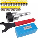 MTB2 MTB3 mortタイプテーパー シャンク ER25 1-16ミリメートル春 コレット レンチ1個 コレット チャック モールス ホルダー cnc フ...