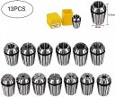 13 ピース/セット精度 0.008 1-7 ミリメートル ER11 フライス チャック 春 コレット セット CNC 彫刻機 春 コレット フライス 旋盤 チ...