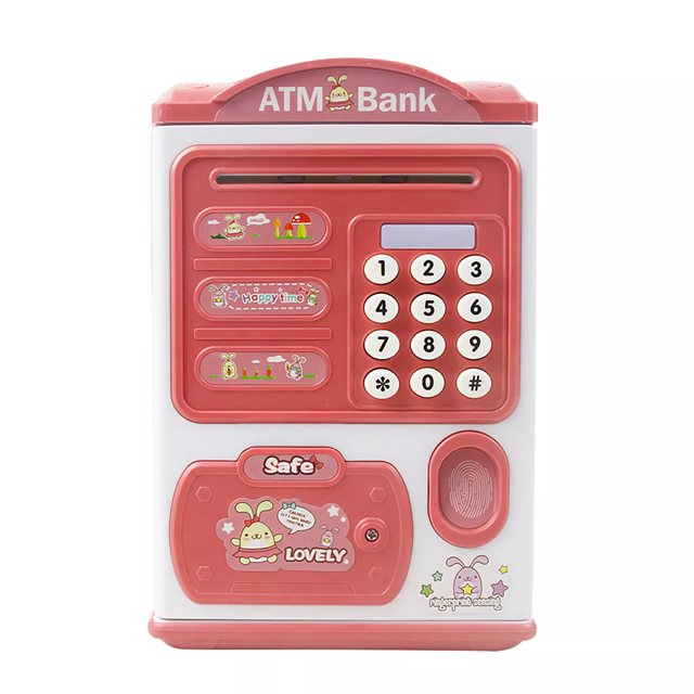 子供 のための電子貯金箱デジタルコインお金の箱お金の節約預金 ミニ 機械 子供 の クリスマス プレゼントのサムネイル