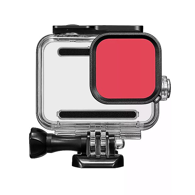 ダイビング 防水 GoPro ヒーロー 8 アクション カメラ 保護 カバー レンズ フィルター プロ テクター 水泳 アクセサリー