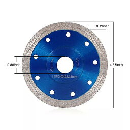 超微細x字型ダイヤモンドソーブレード105/115/125mm磁器 タイル を 切断 するための熱間焼結円形ディスク