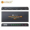 Neoteck 1X4 スプリッタ 1 4ハブ アンプ スイッチャー hdmi対応hdmi用互換hdtv pcスカイPS3 xbox 4ウェイ1080 3D