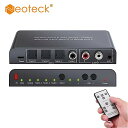 Neoteck 192 dac 3 光学 SPDIF Toslink 1 同軸 Toslink スイッチ DAC オーディオ コンバータ ボリューム制御 Ir リモート RCA 3.5 ミリメートル 0