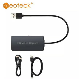 Neoteck usb 2.0 hdmi対応 ゲーム アウト1またはアウト2キャプチャwindows 7 8 10 linux mac os youtube obsけいれん