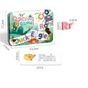 木製スペルマッチング手紙 パズル 単語フラッシュカード色 ゲーム モンテッソーリ教育 就学前教育 玩具 子供 のための3 + 歳(3)