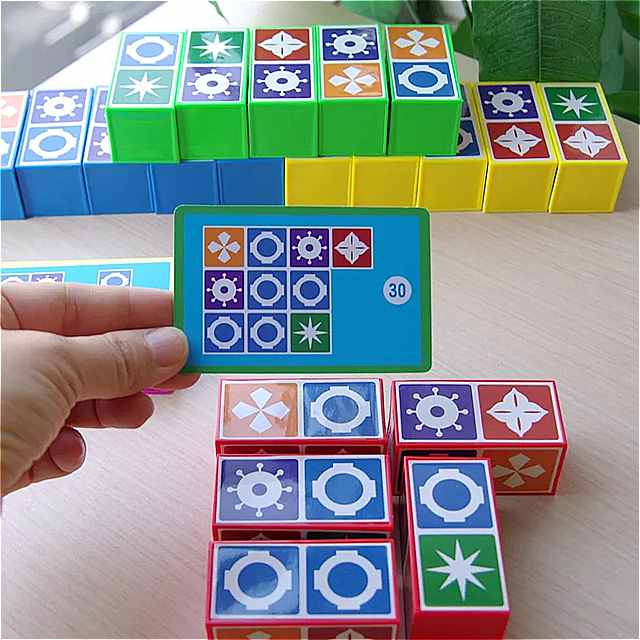 楽天輸入雑貨お取り寄せ Jsame三次元 ジグソー パズル 空間思考の おもちゃ 3-6 歳の 赤ちゃん の 子供 の 知育 玩具 ボード ゲーム