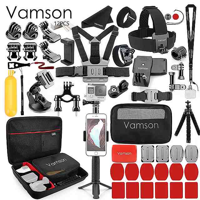 Vamson Gopro ANZT[ Lbg hero 4 eken h9 SJCAM dji OSMO ANV J p xiaomi yi VS62D