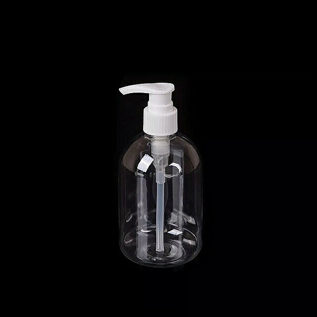 1 個 350 ミリリットル 透明な プラスチック ボトル 液体 石? ホイップ ムース 点 瓶詰め シャンプー ポンプ ボトル 14*12*6.5 センチメートル