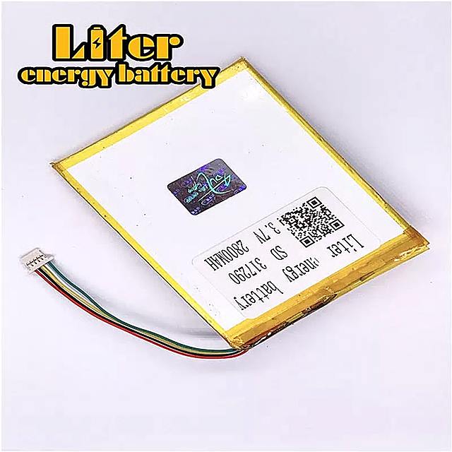 プラグ 1.0-5P 317290 2800mah 3.7V 充電式 リポ バッテリー ソーラー リチウム イオン ポリマー リチウム 電池 PCM