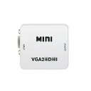 Fangtuosi 1080 720p ミニ vga に hdmi 対応の コンバータ vga 2 hdmi ビデオ ボックス アダプタ hd tv の ラップトップ のため プロジェクター