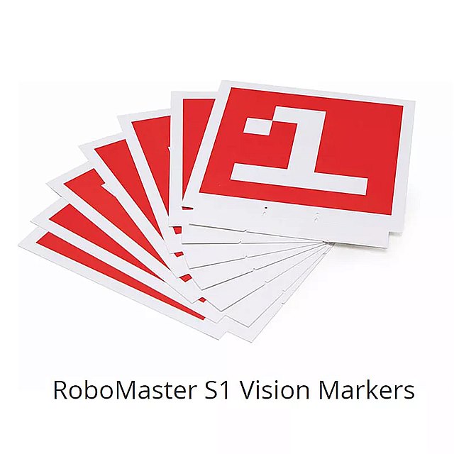 Dji robomaster S1ビジョンマーカー耐久性のある紙素材自己支持44ビジョンマーカー