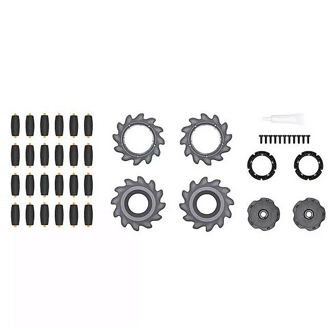 Dji robomaster S1メカナムホイール高性能ローラーホイール提供優れたtractionsと剛性