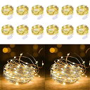 10個1メートル2メートル3メートル5メートルの銅線 LED 花輪 バッテリ駆動妖精の LED ストリング ライト のための 結婚式 の 装飾 ランプ(2)