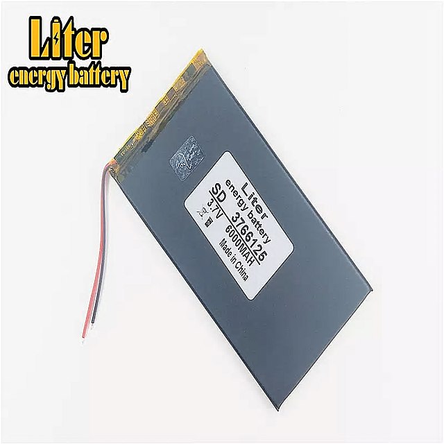 `E |}[ batteryc 3766125 3.7v 6000mah V811  obe[