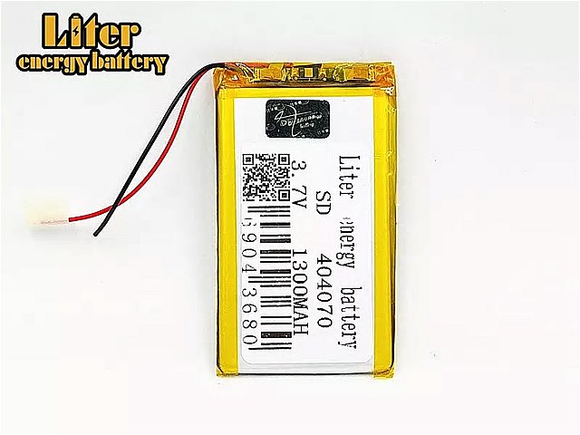 楽天輸入雑貨お取り寄せ Jsameポリマー 電池 1300 mah 3.7 V 404070 スマート ホーム MP3 スピーカー バッテリー dvr gps mp3 mp4 MID Pda パワー 電子書籍