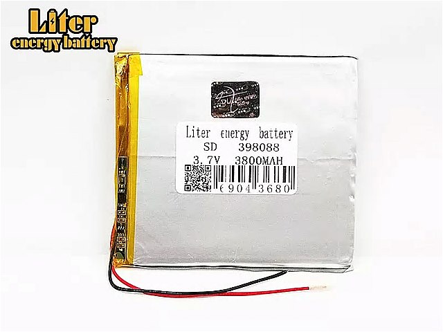 3.7 3.7v リチウム 経口 電池 3.7 ポリマー リチウム 電池 398088 3800 3600mah の 充電式 バッテリー タブレット PC DVD PDA MID iPad