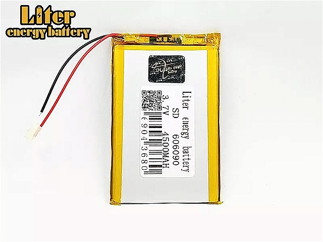 楽天輸入雑貨お取り寄せ Jsame3.7 V 4500 mAh 606090 ポリマー リチウム リポ 充電式 バッテリー gps の DVD の場合パッド 電子書籍 タブレット pc ノートパソコンの 電源