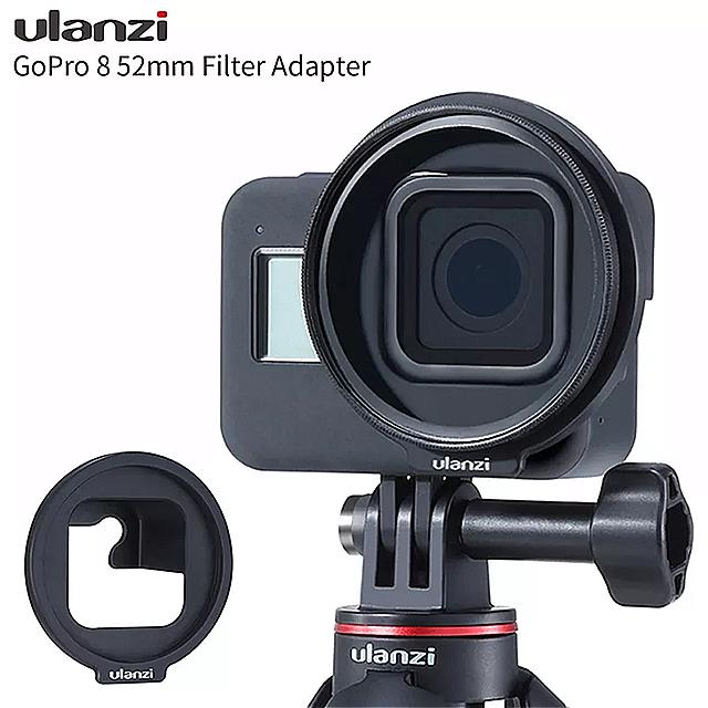 Ulanzi G8-6 52 ミリメートル レンズ フィルター アダプタ カメラ アクセサリー GoPro Hero 8 黒