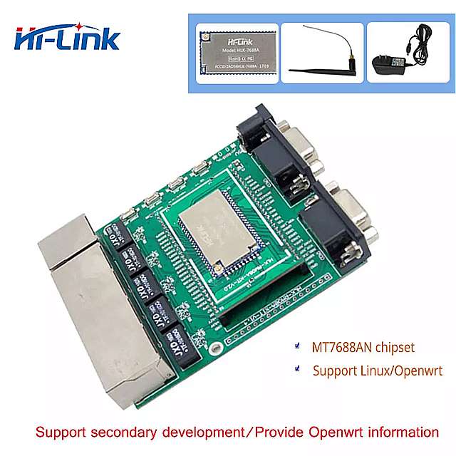 MT7688AN `bv Linux/Openwrt  Startkit X}[g foCXƃNEhT[rXAvP[V HLK-7688A 128 [g RAM