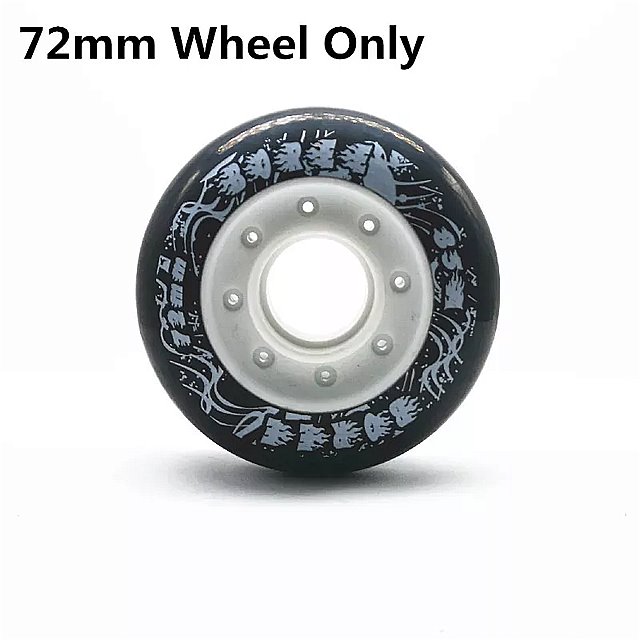 8 ピース/セット 80 ミリメートル 85A ローラー インライン スケート スライド スラローム スケート 用 ホイール 大人 powerslide patines スケート ローラー ホイール