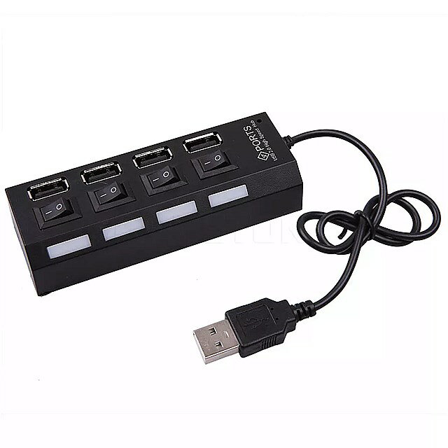 Kebidu 4/7 ポート USB ハブ マルチ USB 2.