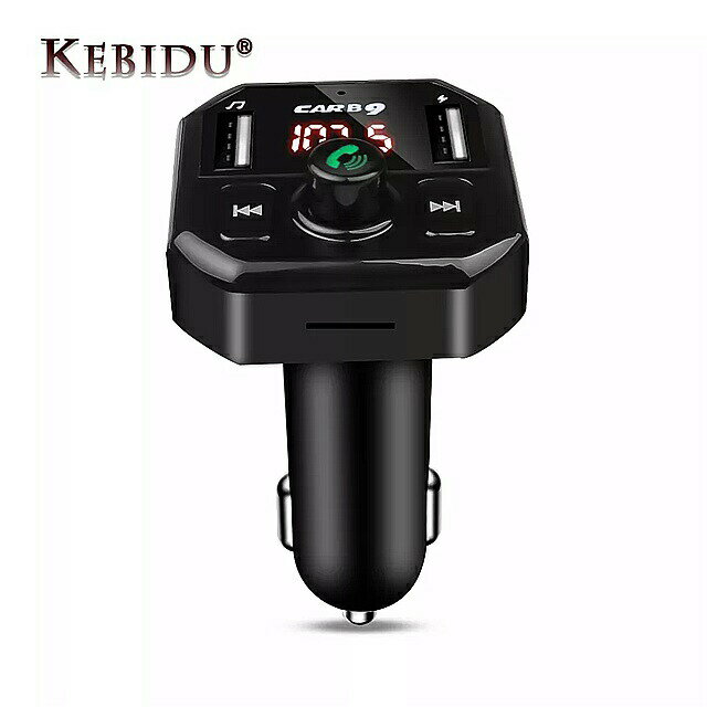 Kebidu B9 3.1A クイック 車 の 充電 電話 usb 充電 器 ステレオ Mp3 音楽 オーディオ プレーヤー ハンズ フリー プレーヤー カー キット fm トランスミッタ