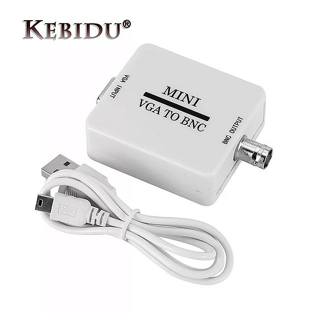 Kebidu ミニ HD vga BNC ビデオ コンバータ ボックス 1080 1080P の HDTV モニター コン Conversor デジタル スイッチ ャー ボックス